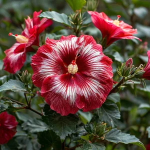 Гибискус Пурпл Мистик купить по цене от 360р. в интернет-магазине «Посадика» с доставкой почтой в в Петуховое и по всей России – [изображение №1].